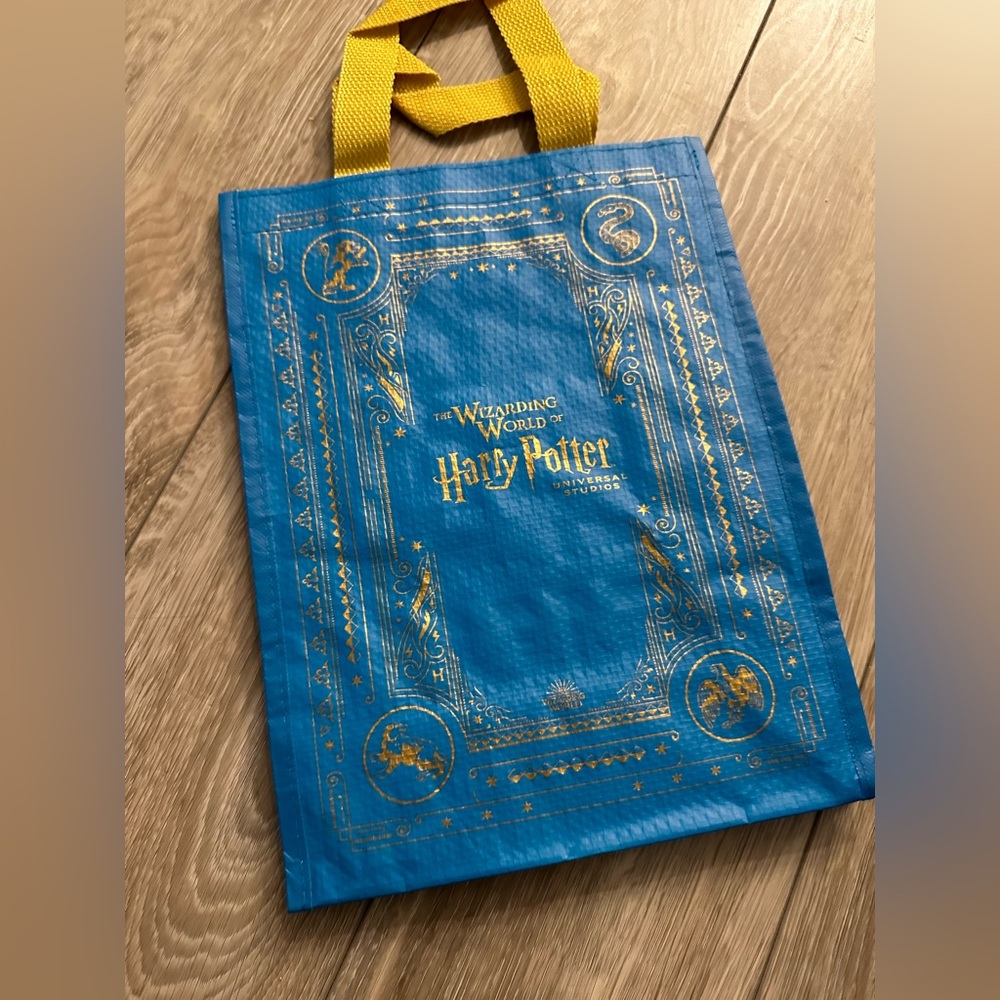 NWT Wizarding world of Harry Potter blue small tote bag - Picture 6 of 7